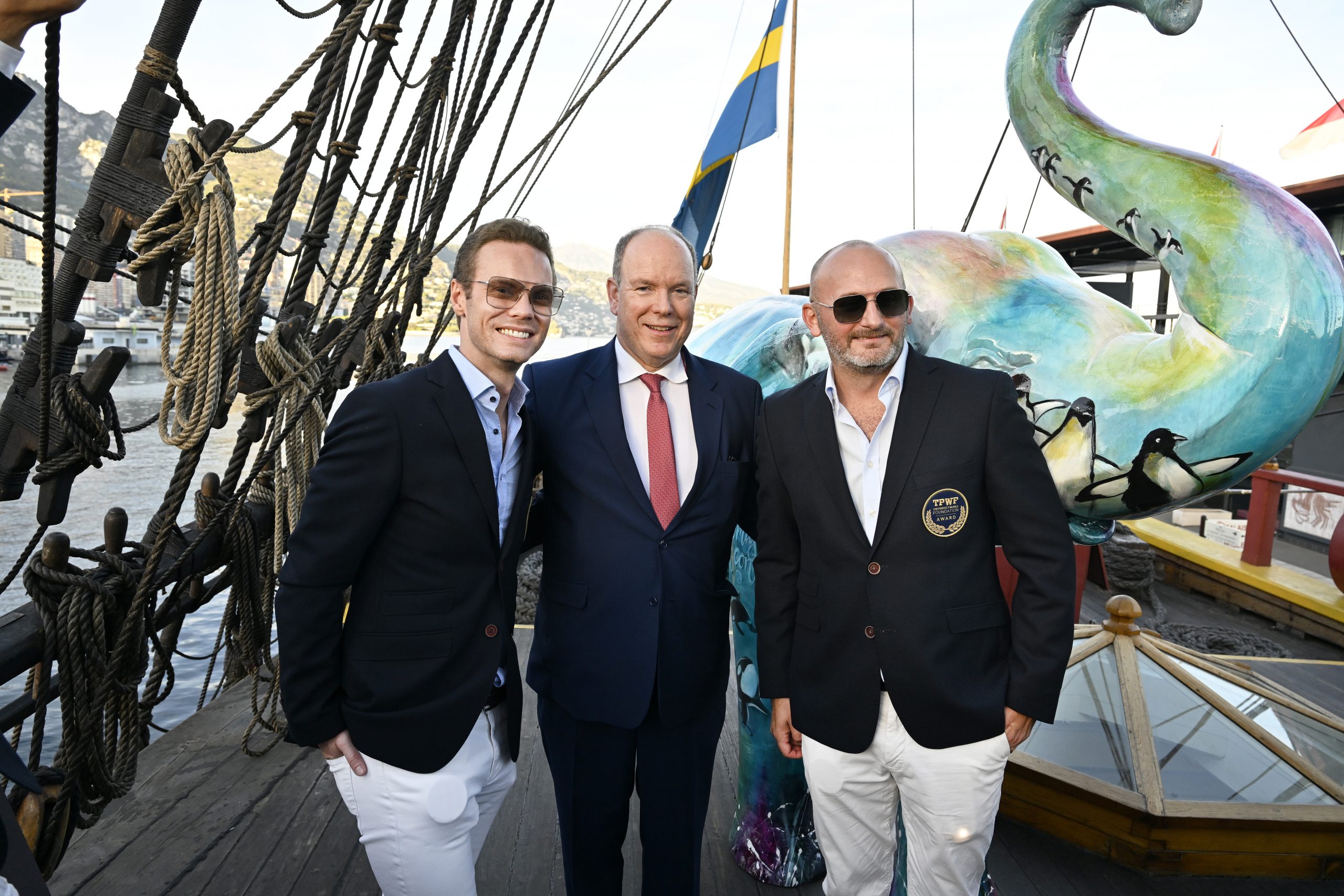 Daniel Wilke, Prins Albert ll av Monaco, Sebastian Sandberg
